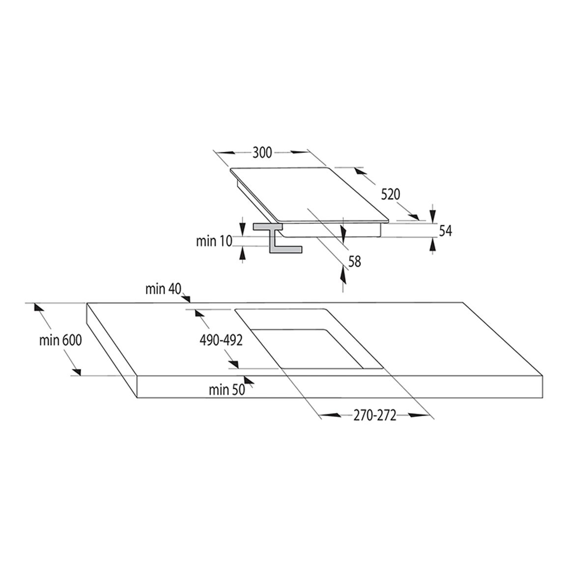 Варочная поверхность индукционная GI3201BC черный Gorenje Варочная поверхность индукционная GI3201BC черный Gorenje