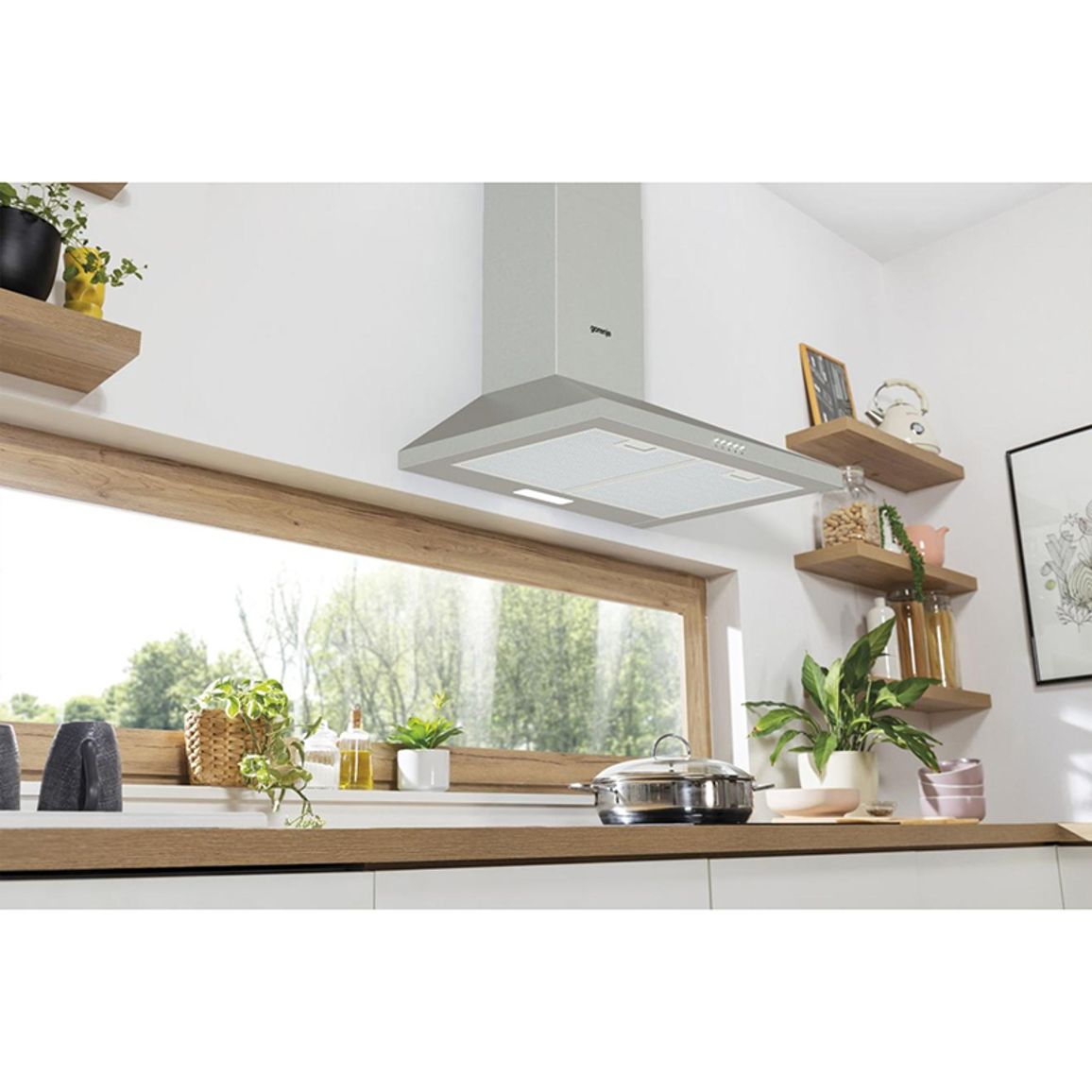 Вытяжка купольная 60см WHC629E4X нержавеющая сталь Gorenje Вытяжка купольная 60см WHC629E4X нержавеющая сталь Gorenje