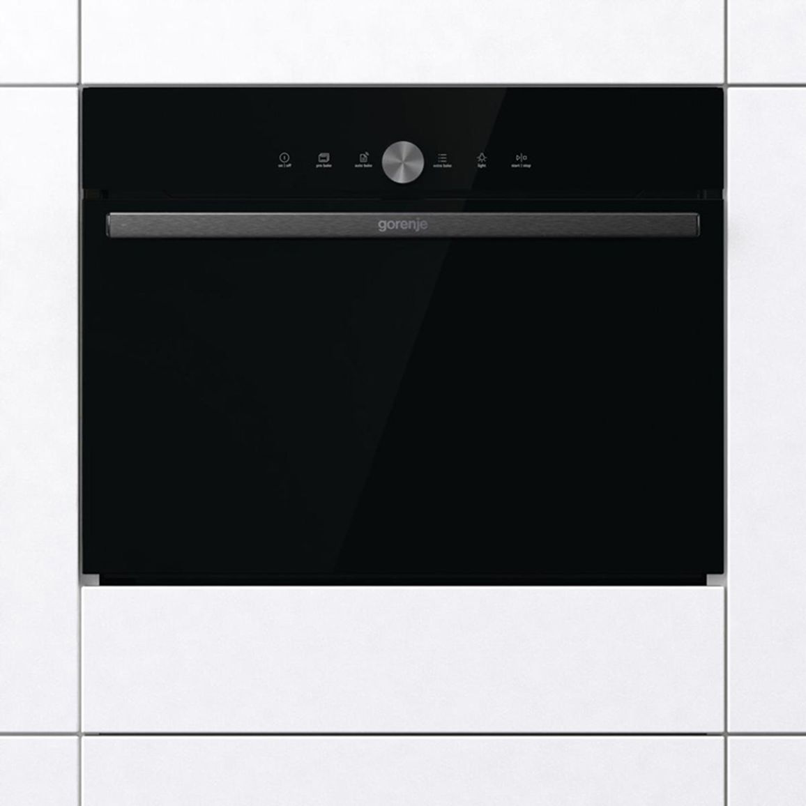 Духовой шкаф компактный BCM4547DG черный Gorenje Духовой шкаф компактный BCM4547DG черный Gorenje