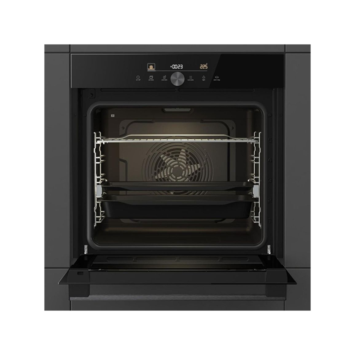 Духовой шкаф BOS6747A05DG черный Gorenje Духовой шкаф BOS6747A05DG черный Gorenje