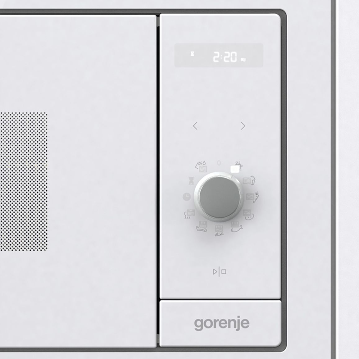 Микроволновая печь встраиваемая BM235G1SYW белый Gorenje Микроволновая печь встраиваемая BM235G1SYW белый Gorenje