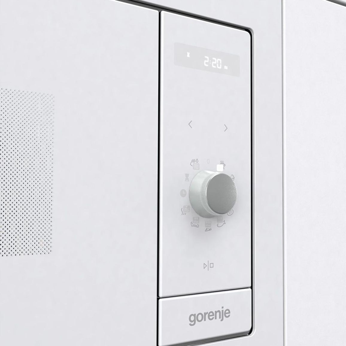 Микроволновая печь встраиваемая BM235G1SYW белый Gorenje Микроволновая печь встраиваемая BM235G1SYW белый Gorenje