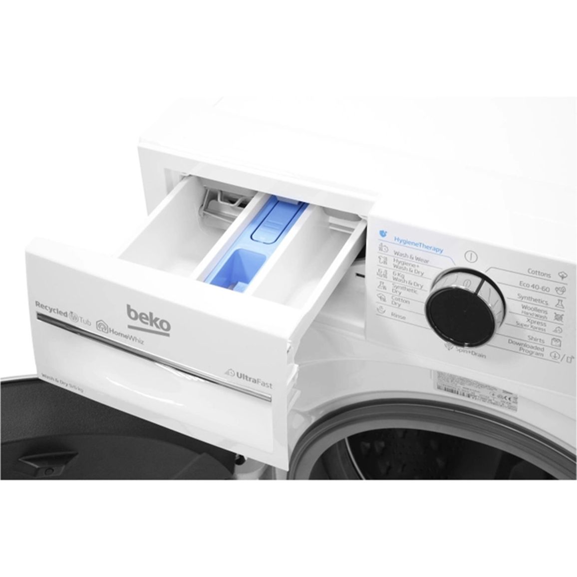 Стирально-сушильная машина B5DFT59447W белый Beko Стирально-сушильная машина B5DFT59447W белый Beko