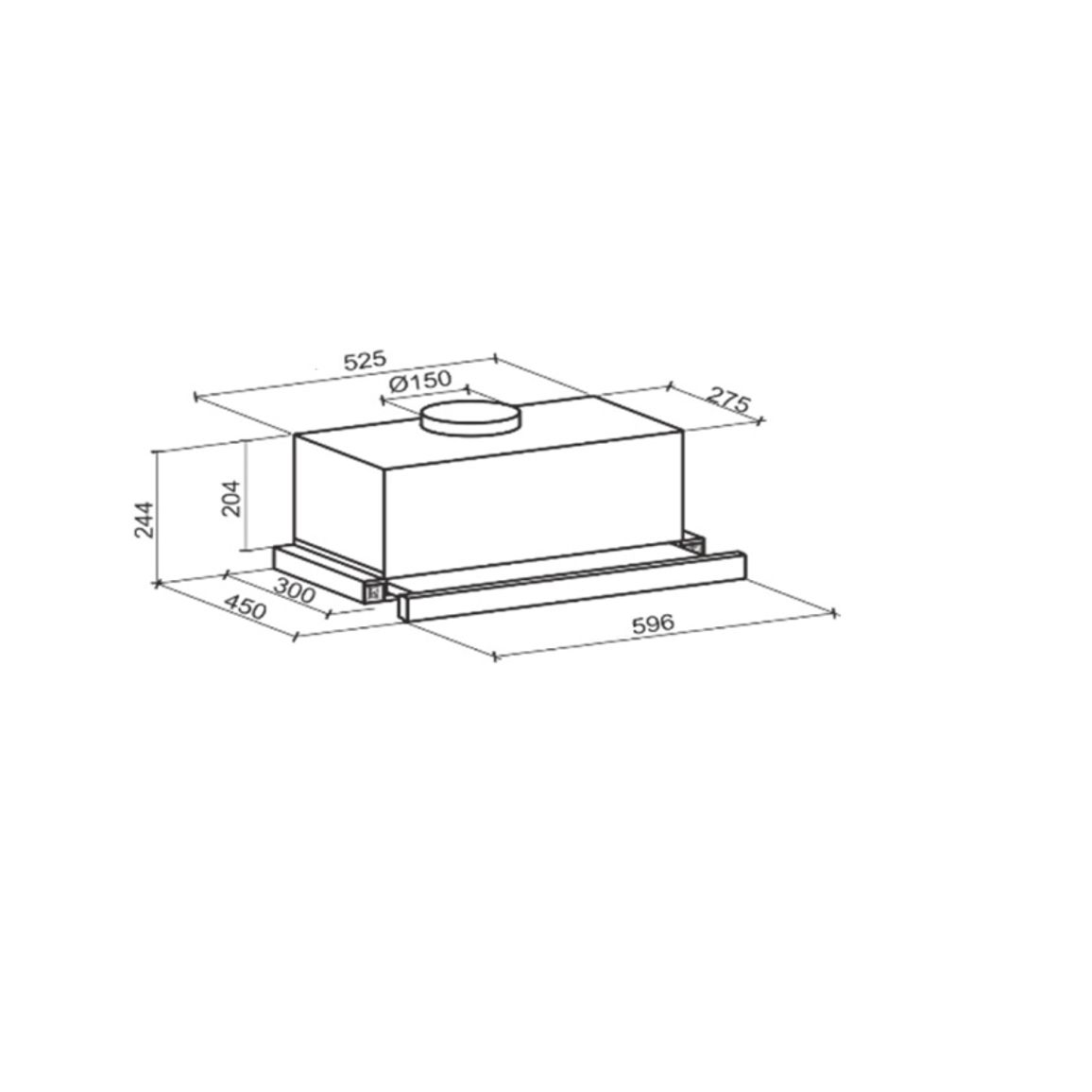 Вытяжка Telde 603-1200 inox GRANADO Вытяжка Telde 603-1200 inox GRANADO