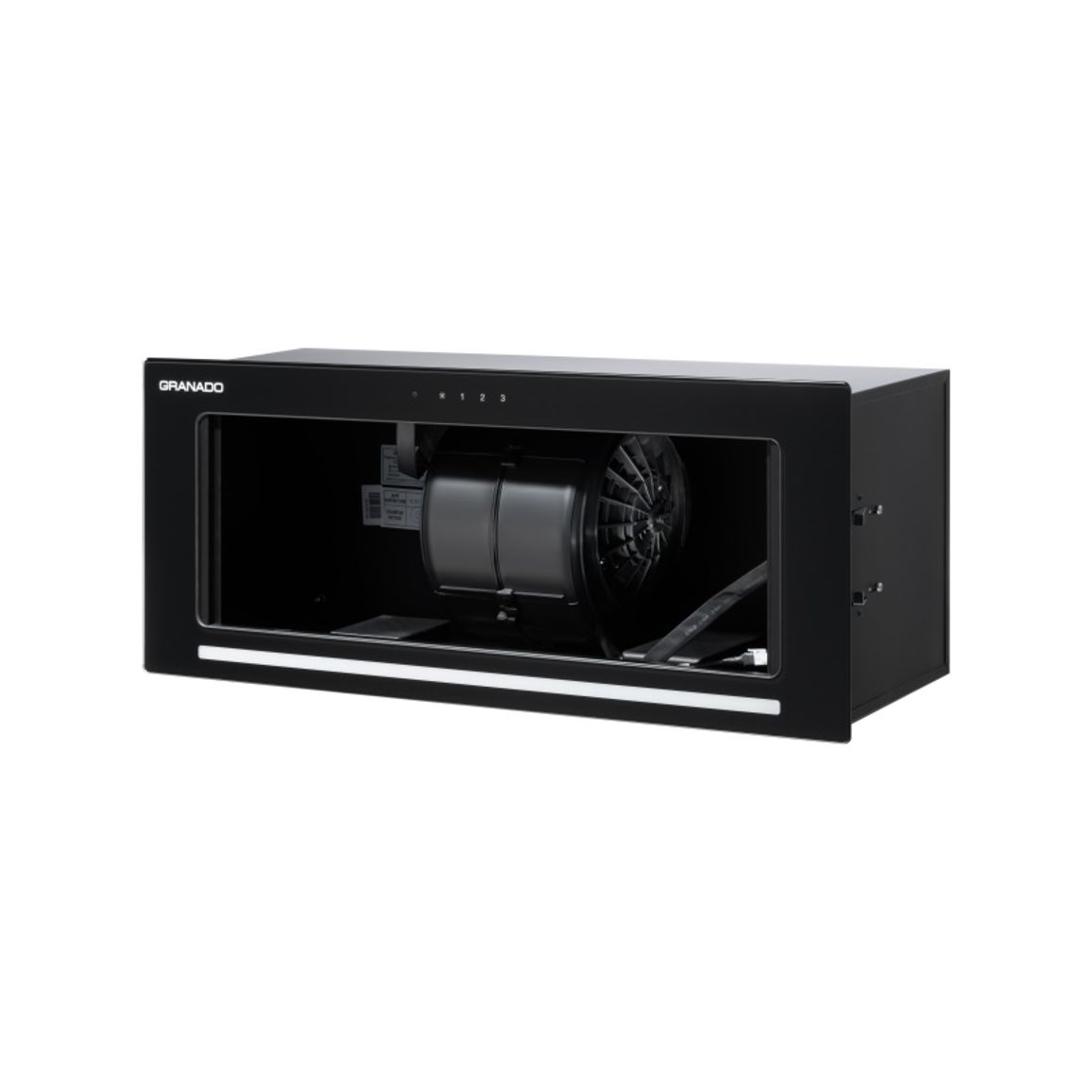 Вытяжка Palamos 4713-1200 black glass GRANADO Вытяжка Palamos 4713-1200 black glass GRANADO
