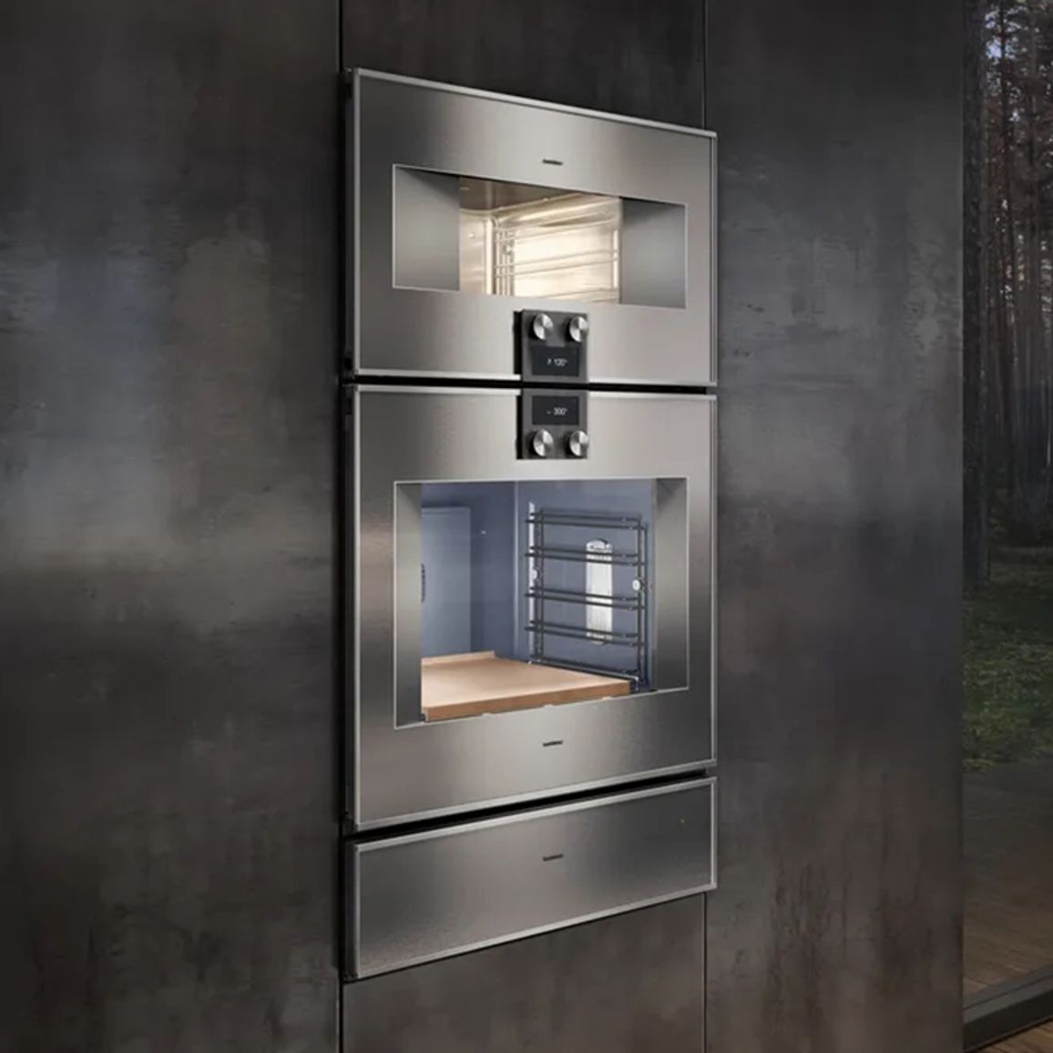 Духовой шкаф BO480112 правый нержавеющая сталь за стеклом GAGGENAU Духовой шкаф BO480112 правый нержавеющая сталь за стеклом GAGGENAU