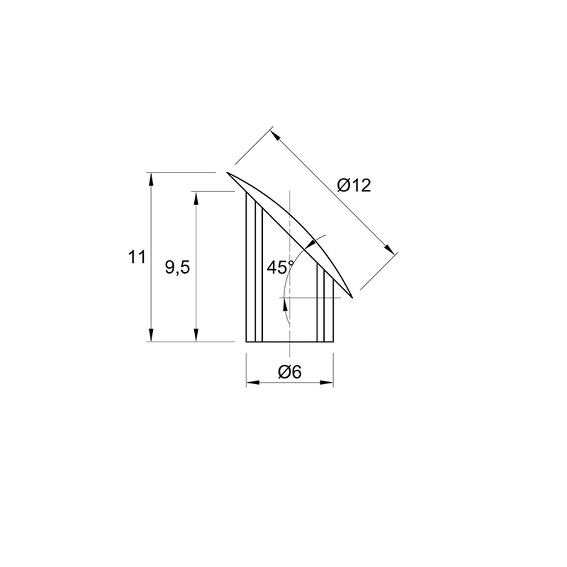 Крышка Clamex 45°. RAL 1014 слоновая кость, сосна Крышка Clamex 45°. RAL 1014 слоновая кость, сосна