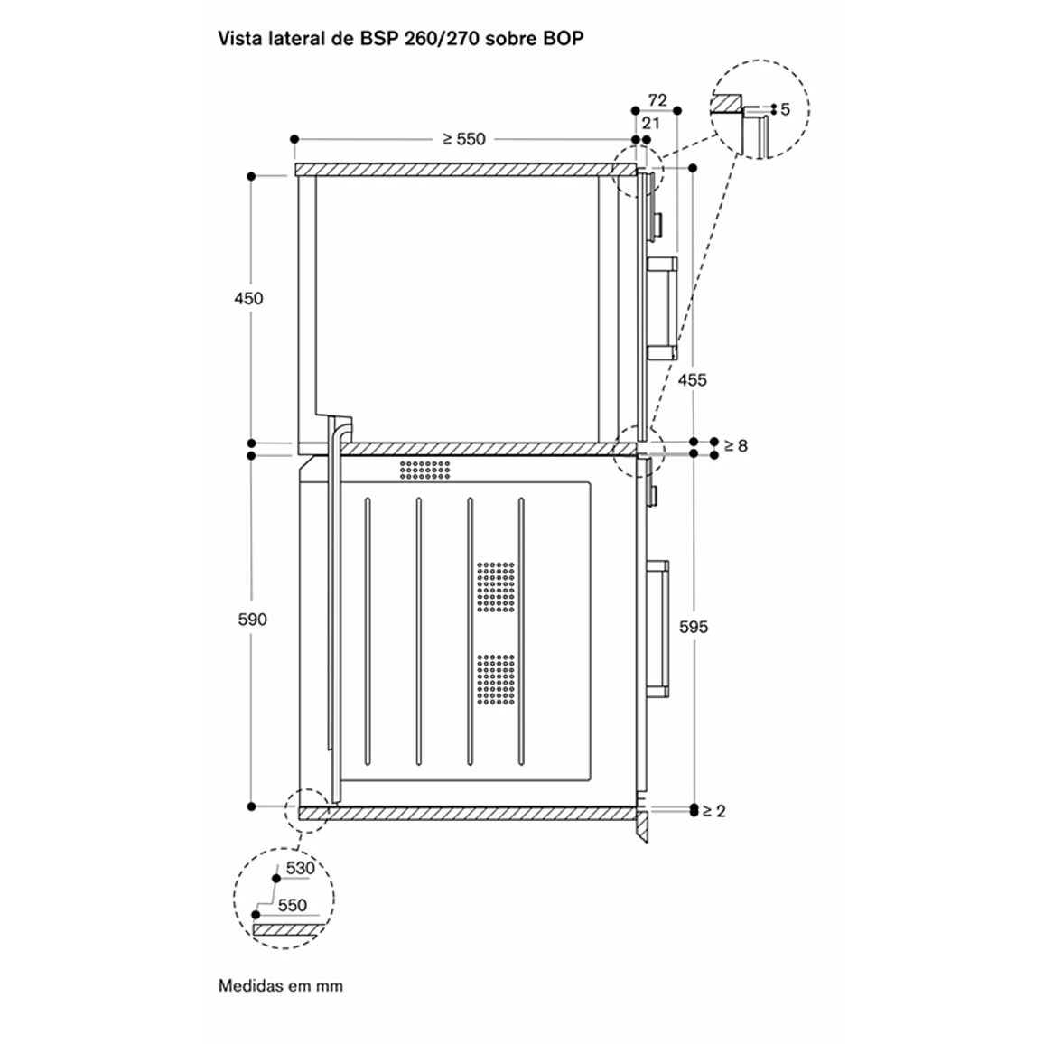 Компактный духовой шкаф-пароварка BSP261101 левый антрацит GAGGENAU Компактный духовой шкаф-пароварка BSP261101 левый антрацит GAGGENAU