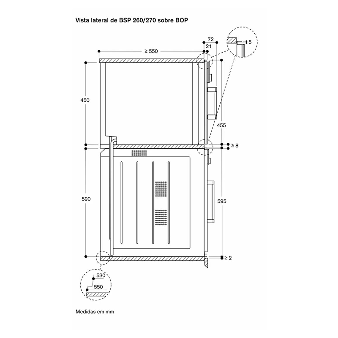Компактный духовой шкаф-пароварка BSP270101 правый антрацит GAGGENAU Компактный духовой шкаф-пароварка BSP270101 правый антрацит GAGGENAU
