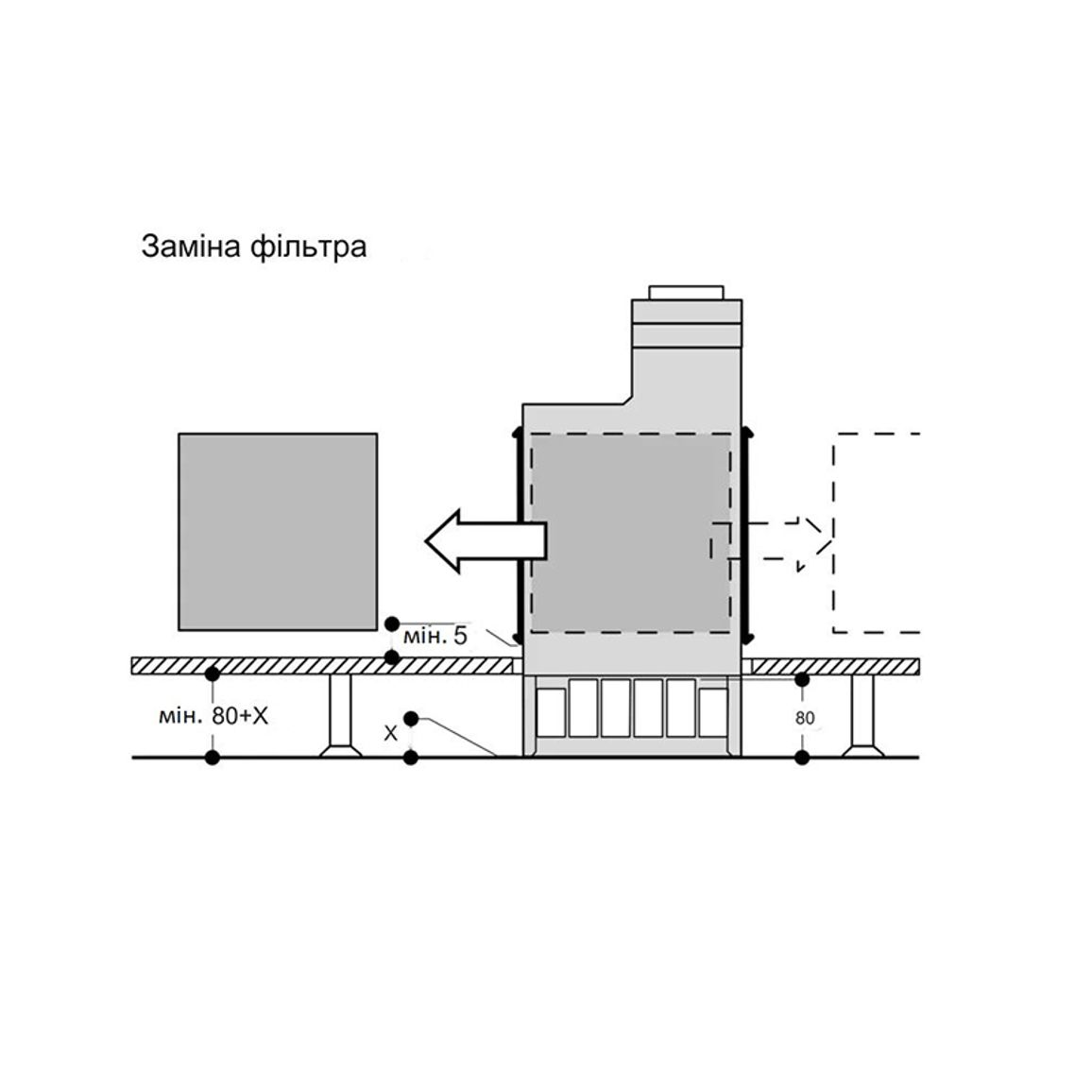 Выносной блок вентилятора AR410110 675 м³/час. GAGGENAU Выносной блок вентилятора AR410110 675 м³/час. GAGGENAU