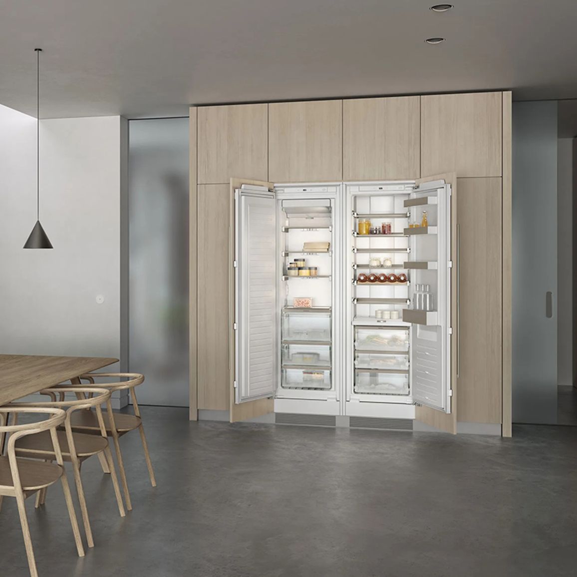 Встраиваемая морозильная камера RF287200 белый GAGGENAU Встраиваемая морозильная камера RF287200 белый GAGGENAU