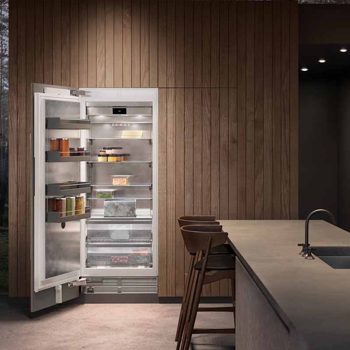 Встраиваемая морозильная камера RF471306 белый GAGGENAU