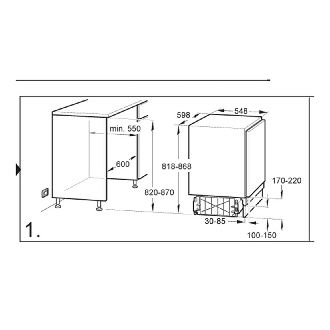 Встраиваемая холодильная камера RC200300 GAGGENAU