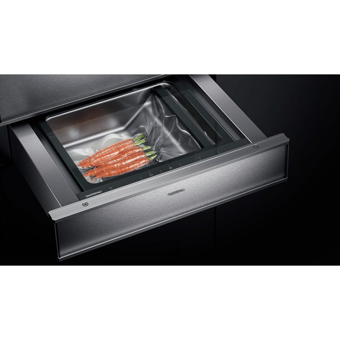 Вакууматор встраиваемый DV461110 нержавеющая сталь за стеклом GAGGENAU