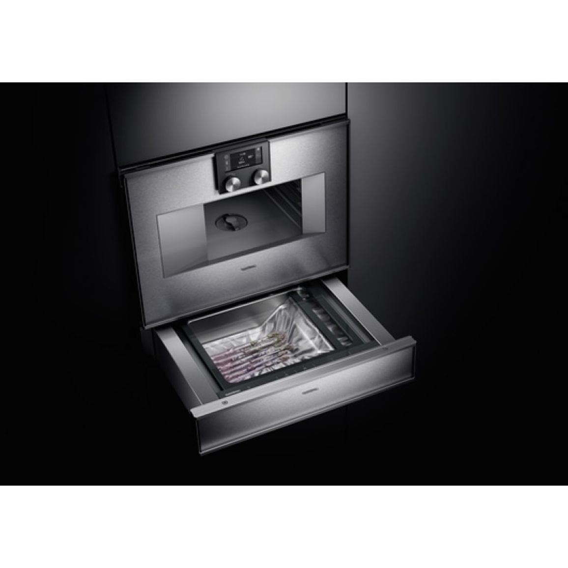 Вакууматор встраиваемый DVP221110 нержавеющая сталь GAGGENAU