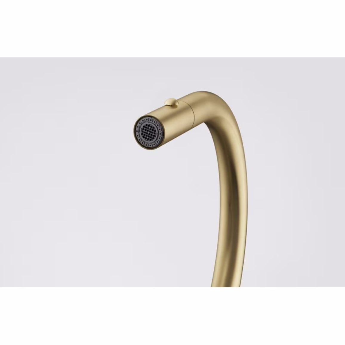 Смеситель Mythos Masterpiece Pull Out (ламинарный поток) и душем, PVD gold Franke (115.0711.558)