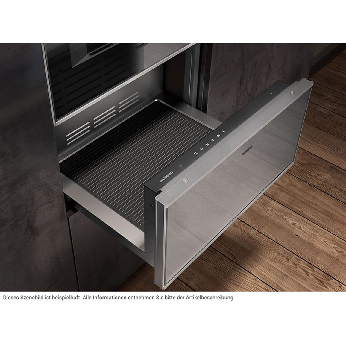 Шкаф для подогрева посуды WS462112 правая нержавеющая сталь за стеклом GAGGENAU Шкаф для подогрева посуды WS462112 правая нержавеющая сталь за стеклом GAGGENAU