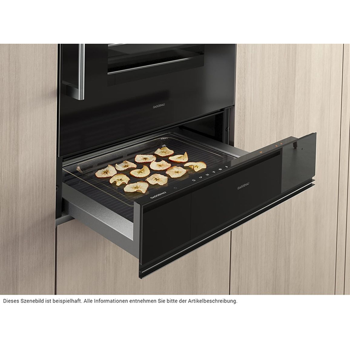 Шкаф для подогрева посуды WSP222102 антрацит GAGGENAU