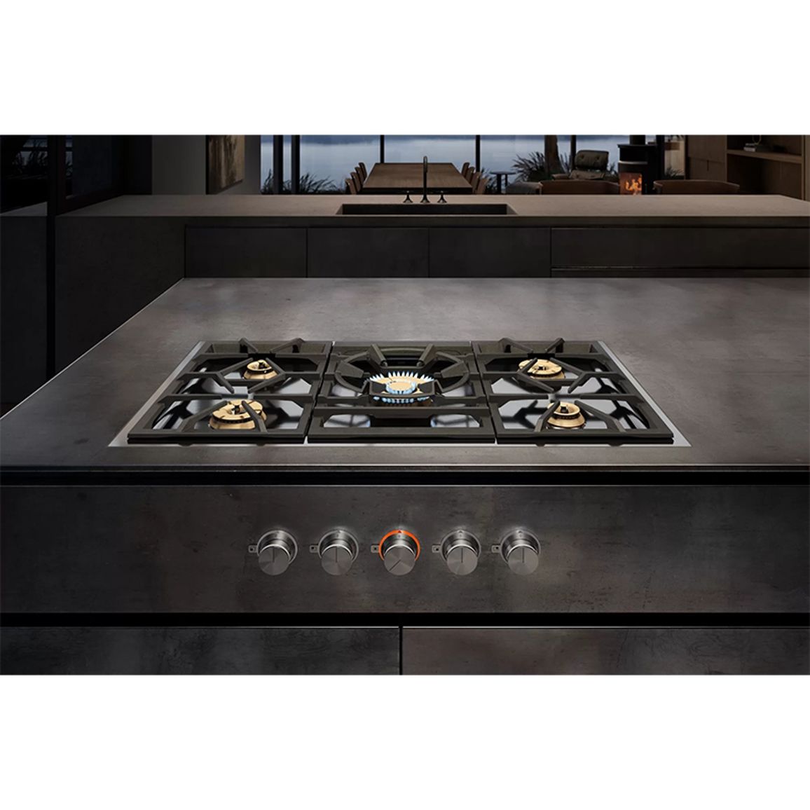 Газовая варочная поверхность VG491115F нержавеющая сталь GAGGENAU Газовая варочная поверхность VG491115F нержавеющая сталь GAGGENAU
