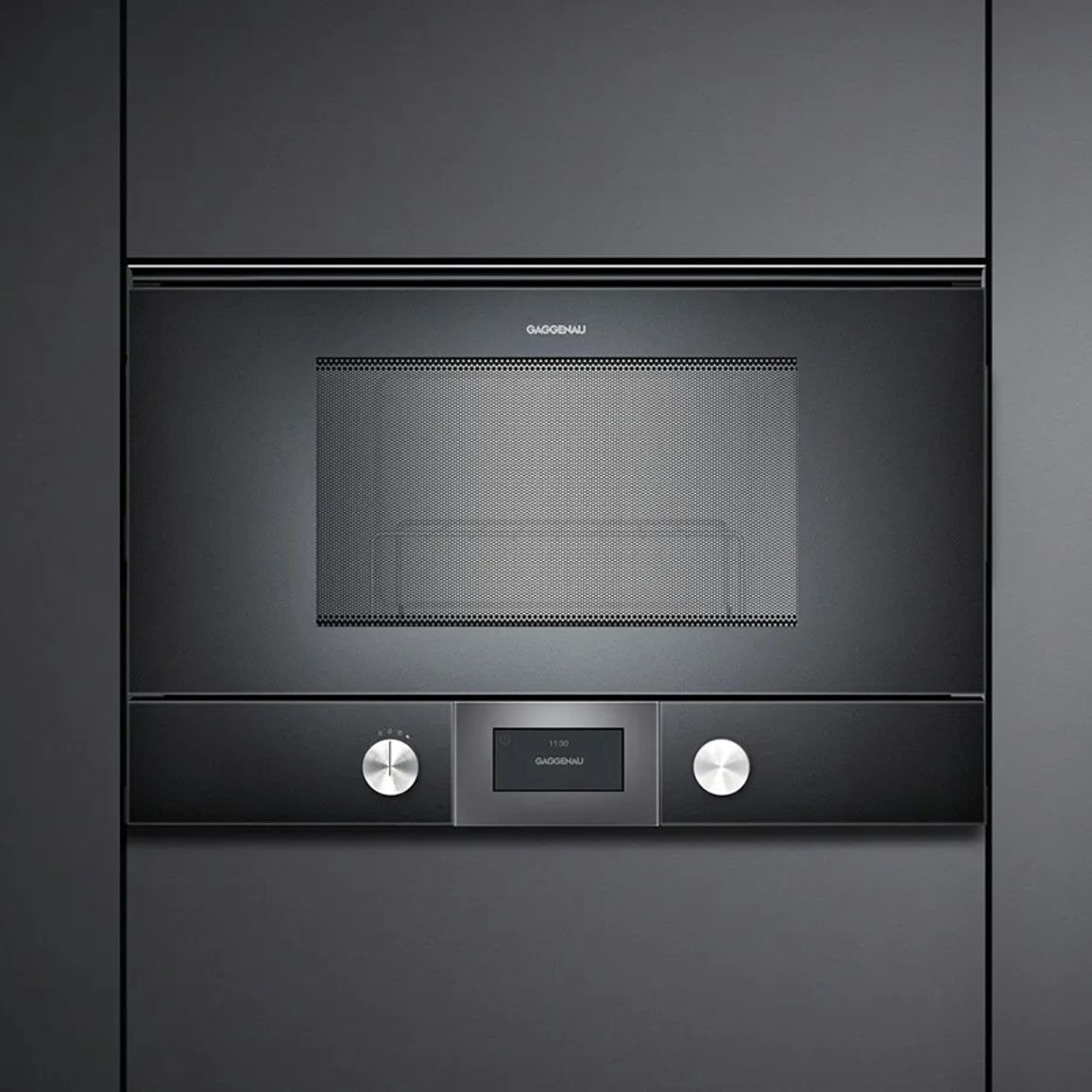 Вбудовувана мікрохвильова піч BMP224100 права антрацит GAGGENAU Вбудовувана мікрохвильова піч BMP224100 права антрацит GAGGENAU