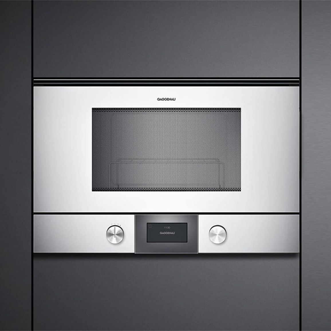Встраиваемая микроволновая печь BMP224130 правая алюминий GAGGENAU Встраиваемая микроволновая печь BMP224130 правая алюминий GAGGENAU