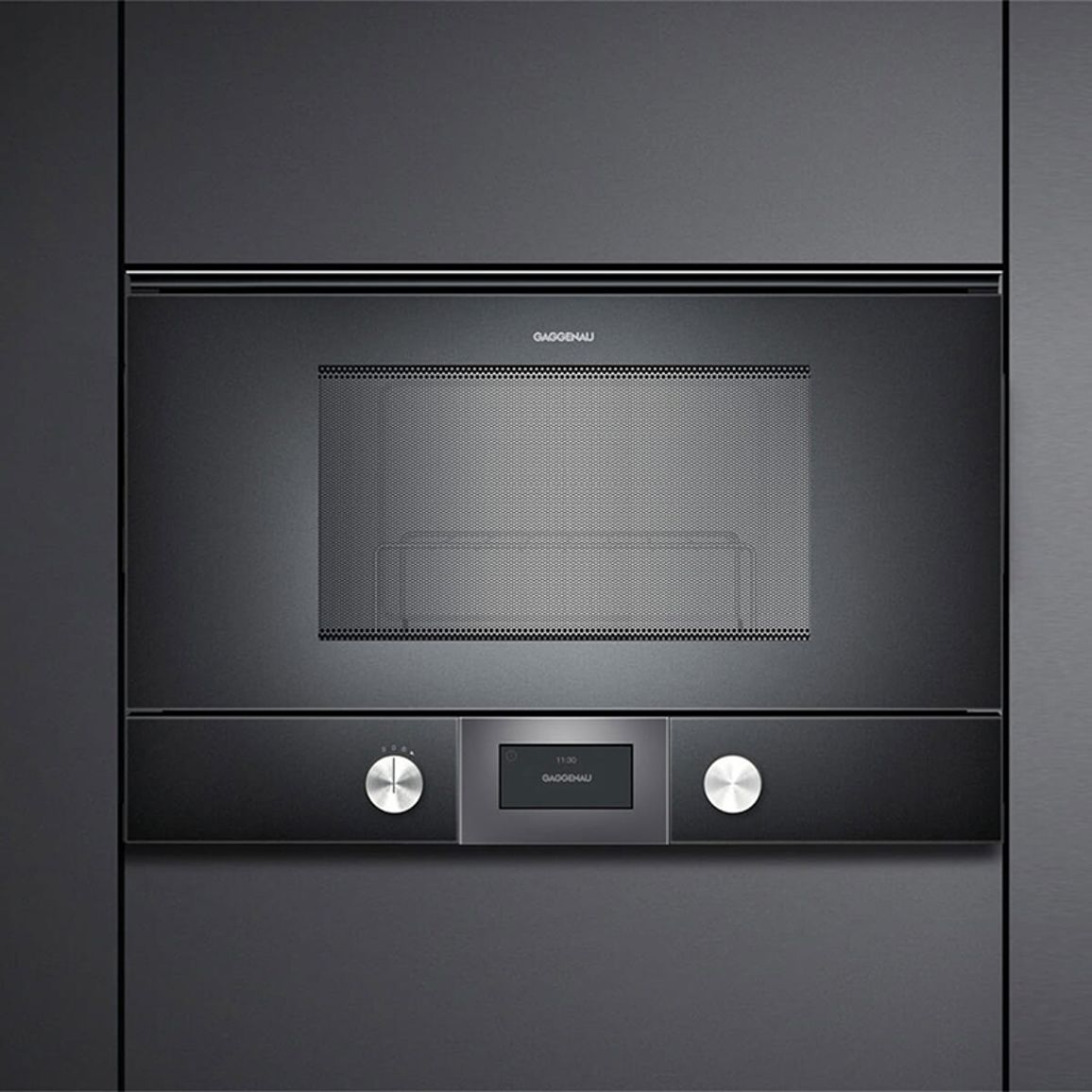 Встраиваемая микроволновка BMP225100 левая антрацит GAGGENAU Встраиваемая микроволновка BMP225100 левая антрацит GAGGENAU