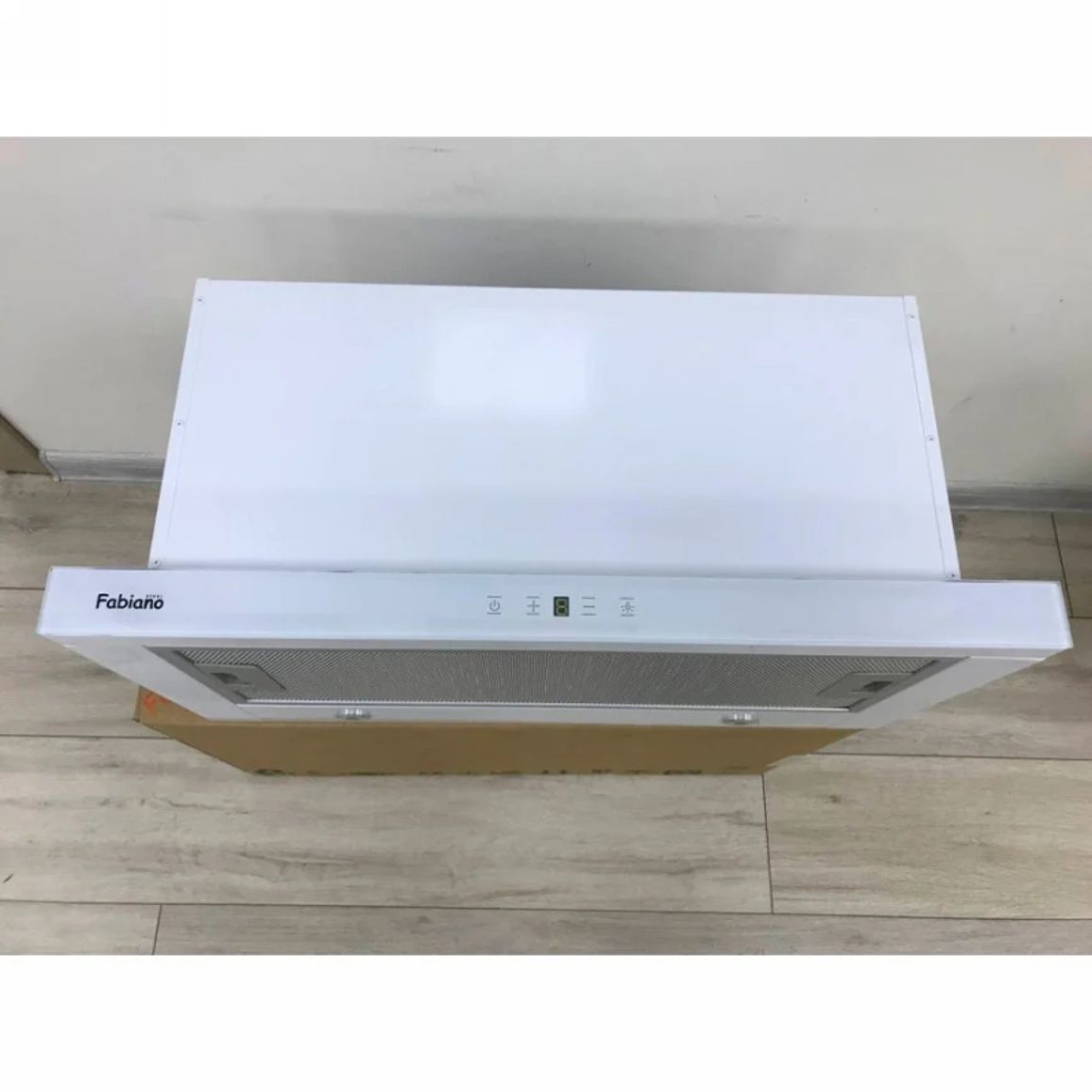 Вытяжка телескопическая Smart 60 Lux White Glass Fabiano Вытяжка телескопическая Smart 60 Lux White Glass Fabiano