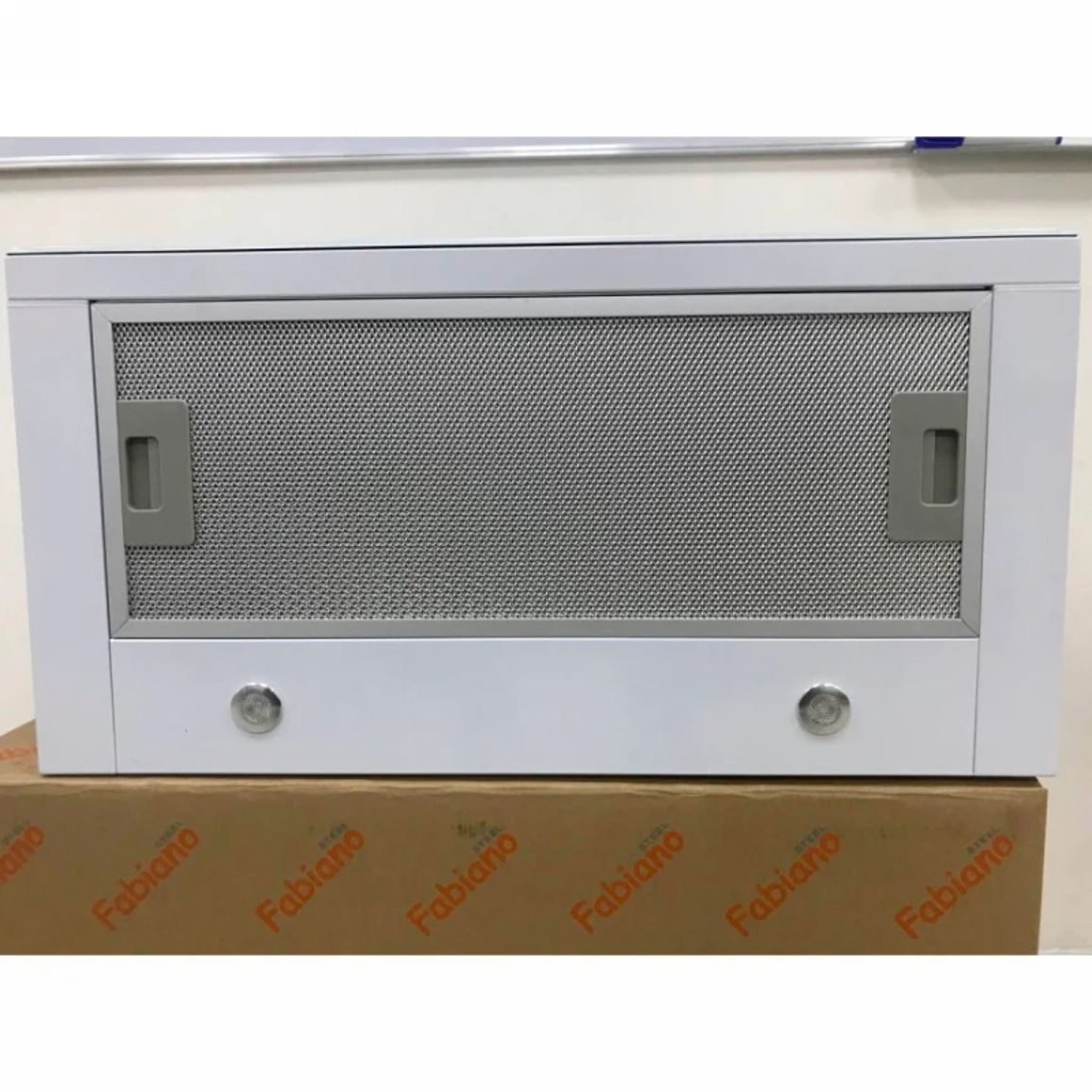 Вытяжка телескопическая Smart 60 Lux White Glass Fabiano Вытяжка телескопическая Smart 60 Lux White Glass Fabiano