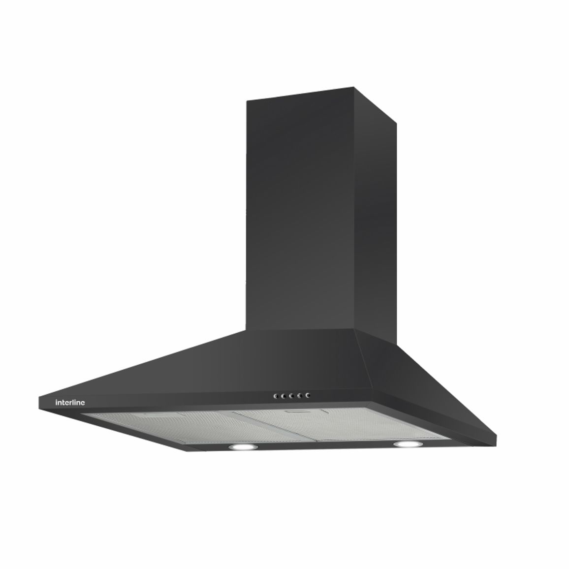 Витяжка купольна UNNA BL A/60 PB/2/T INTERLINE Витяжка купольна UNNA BL A/60 PB/2/T INTERLINE