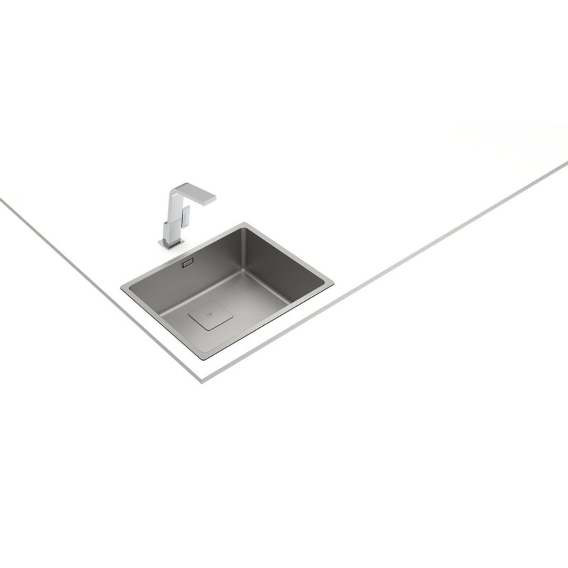 Мойка FLEXLINEA 50.40 Fortinox нерж. сталь матовая Teka (115000062) Мойка FLEXLINEA 50.40 Fortinox нерж. сталь матовая Teka (115000062)