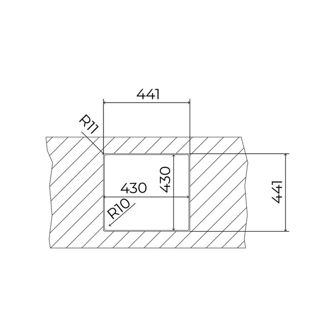 Мойка FLEXLINEA 40.40 Fortinox нерж. сталь матовая Teka (115000061) Мойка FLEXLINEA 40.40 Fortinox нерж. сталь матовая Teka (115000061)
