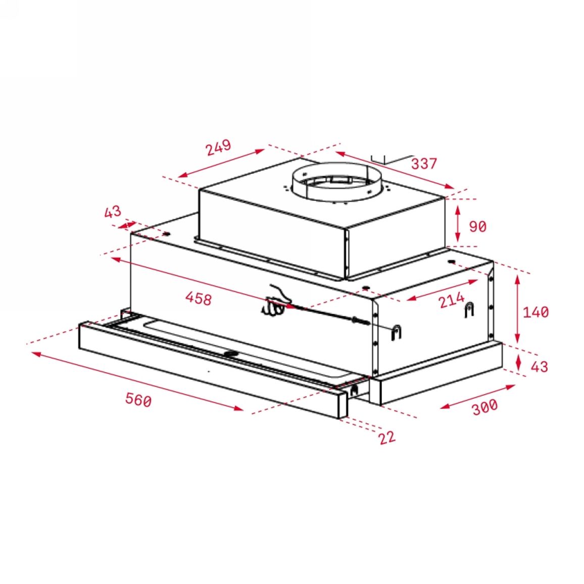 Вытяжка телескопическая CNL 6815 PLUS нерж. сталь Teka (40436840) Вытяжка телескопическая CNL 6815 PLUS нерж. сталь Teka (40436840)