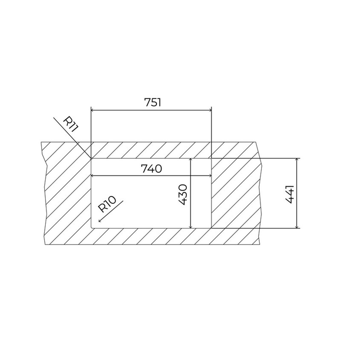 Мойка FLEXLINEA 71.40 Fortinox нерж. сталь матовая Teka (115000063) Мойка FLEXLINEA 71.40 Fortinox нерж. сталь матовая Teka (115000063)