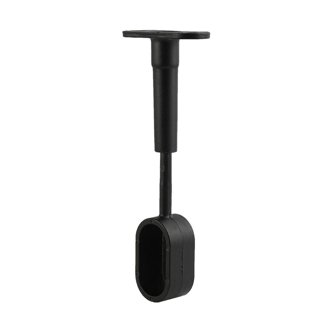 Держатель для трубы 30х15 Ferro Fiori M 11050. конечный, черный