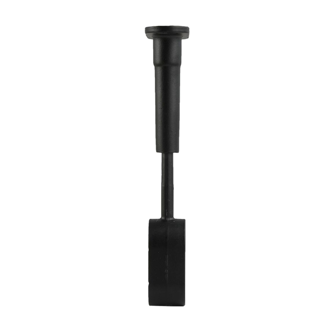 Держатель для трубы 30х15 Ferro Fiori M 11050. конечный, черный