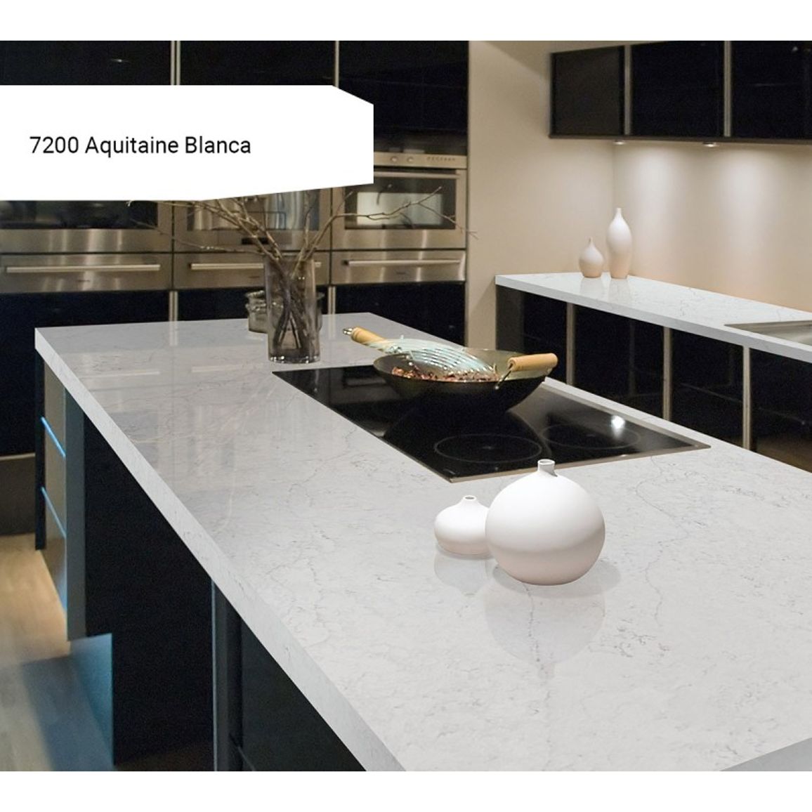 Штучний кварцит Avant 7200 Aquitaine Blanca 20мм Штучний кварцит Avant 7200 Aquitaine Blanca 20мм
