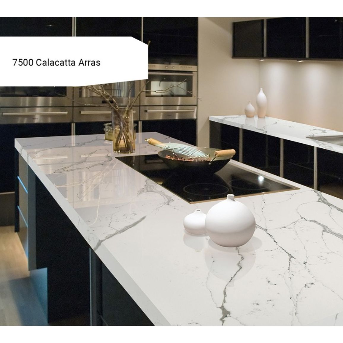 Штучний кварцит Avant 7500 Calacatta Arras 20мм Штучний кварцит Avant 7500 Calacatta Arras 20мм