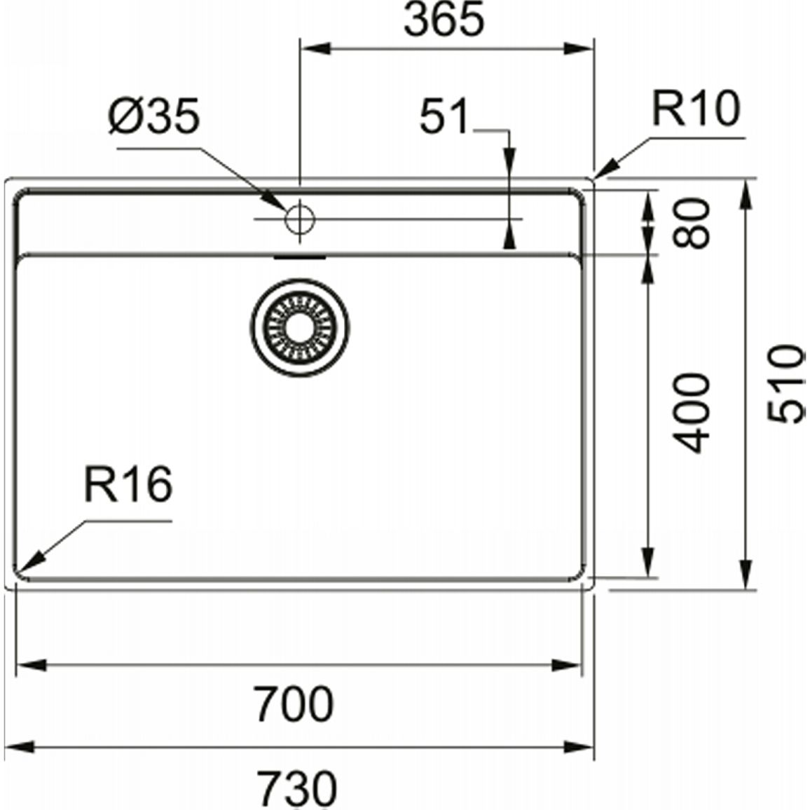 Мойка нерж. сталь MRX 210-70 TL Franke (127.0719.940) Мойка нерж. сталь MRX 210-70 TL Franke (127.0719.940)