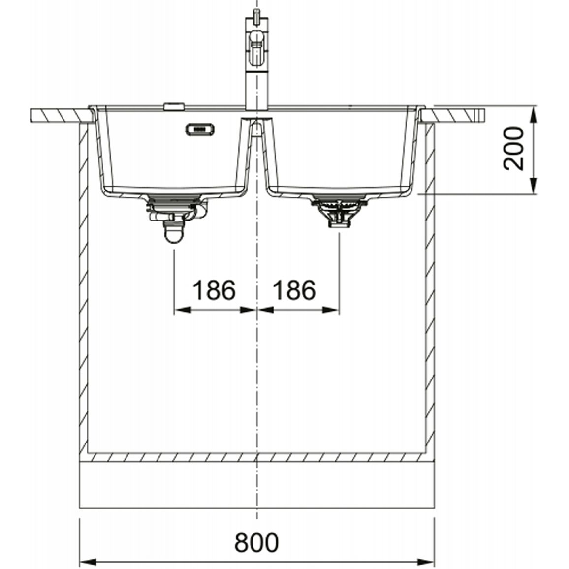 Мойка с сифоном гранит MRG 620 TL оникс Franke (114.0720.008) Мойка с сифоном гранит MRG 620 TL оникс Franke (114.0720.008)