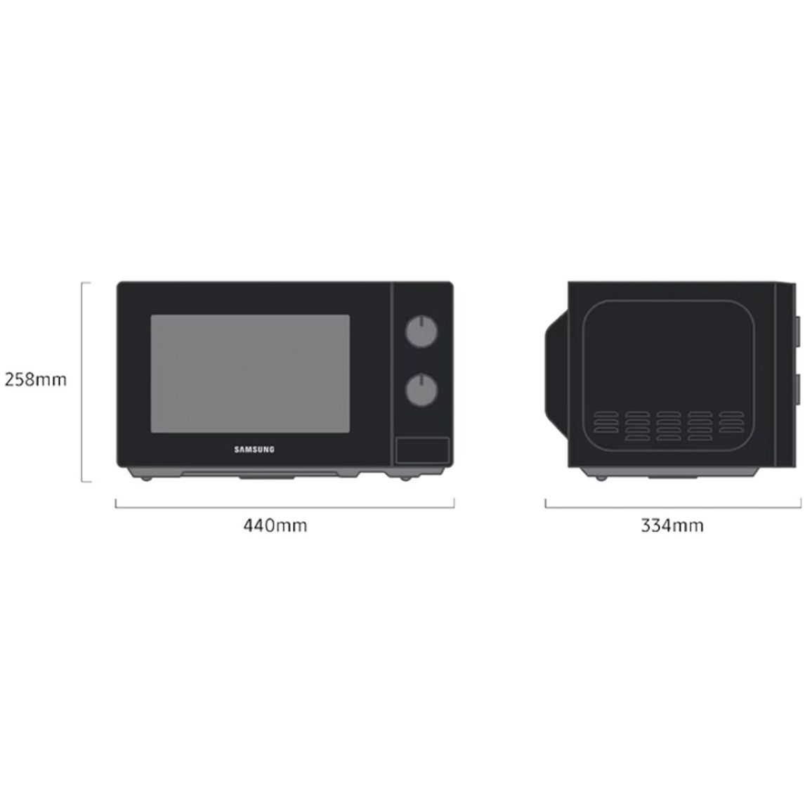 Мікрохвильова піч MS20A3010AL/UA Samsung Мікрохвильова піч MS20A3010AL/UA Samsung
