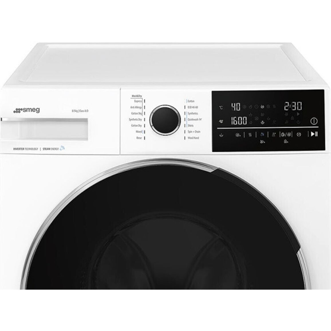 Прально-сушильна машина WDN854SLDIN SMEG Прально-сушильна машина WDN854SLDIN SMEG