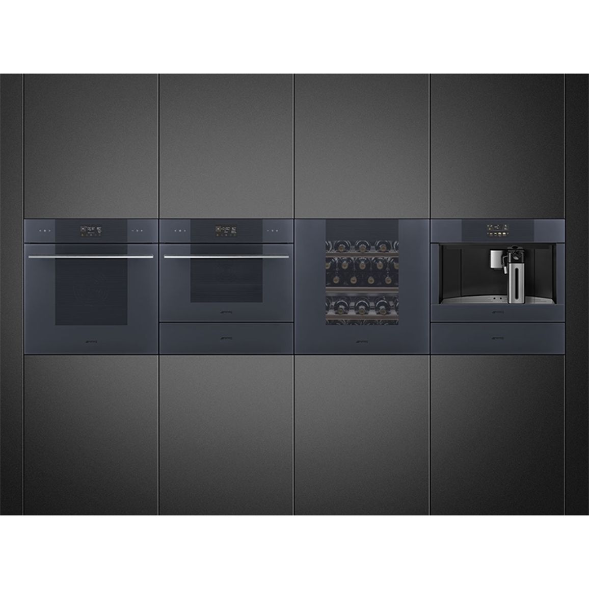 Духова шафа міктрохвилями SO4102M1G SMEG Духова шафа міктрохвилями SO4102M1G SMEG