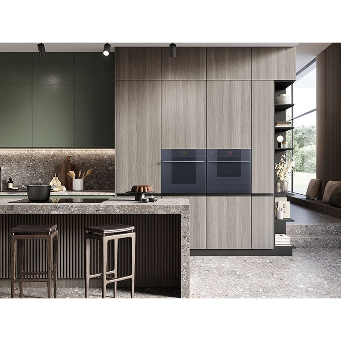 Духовой шкаф с паром SO4104S4PG SMEG Духовой шкаф с паром SO4104S4PG SMEG