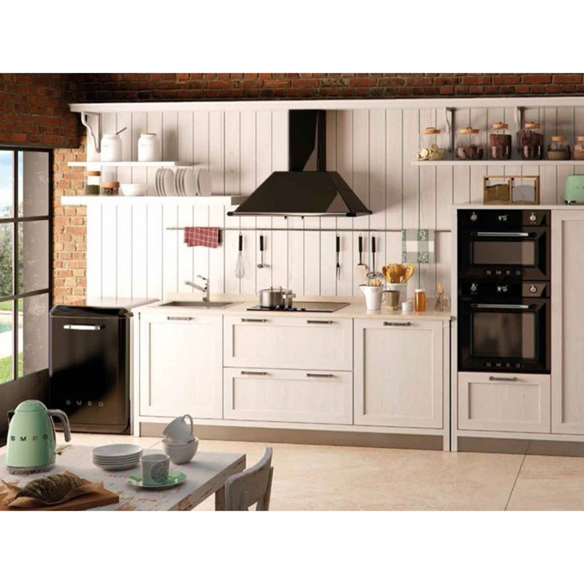 Духова шафа міктрохвилями SO4902M1N SMEG Духова шафа міктрохвилями SO4902M1N SMEG