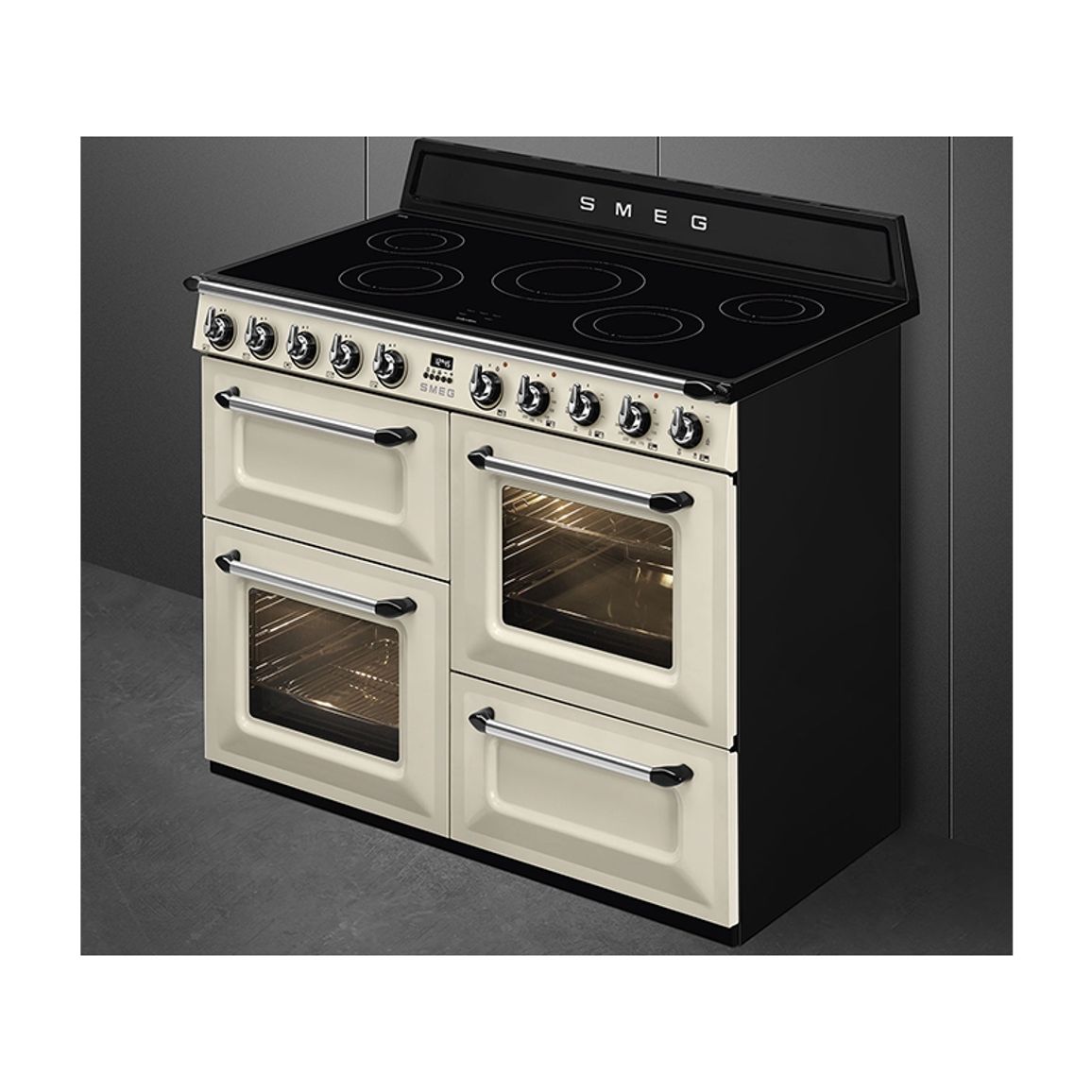 Варильний центр електричний TR4110IP2 SMEG Варильний центр електричний TR4110IP2 SMEG