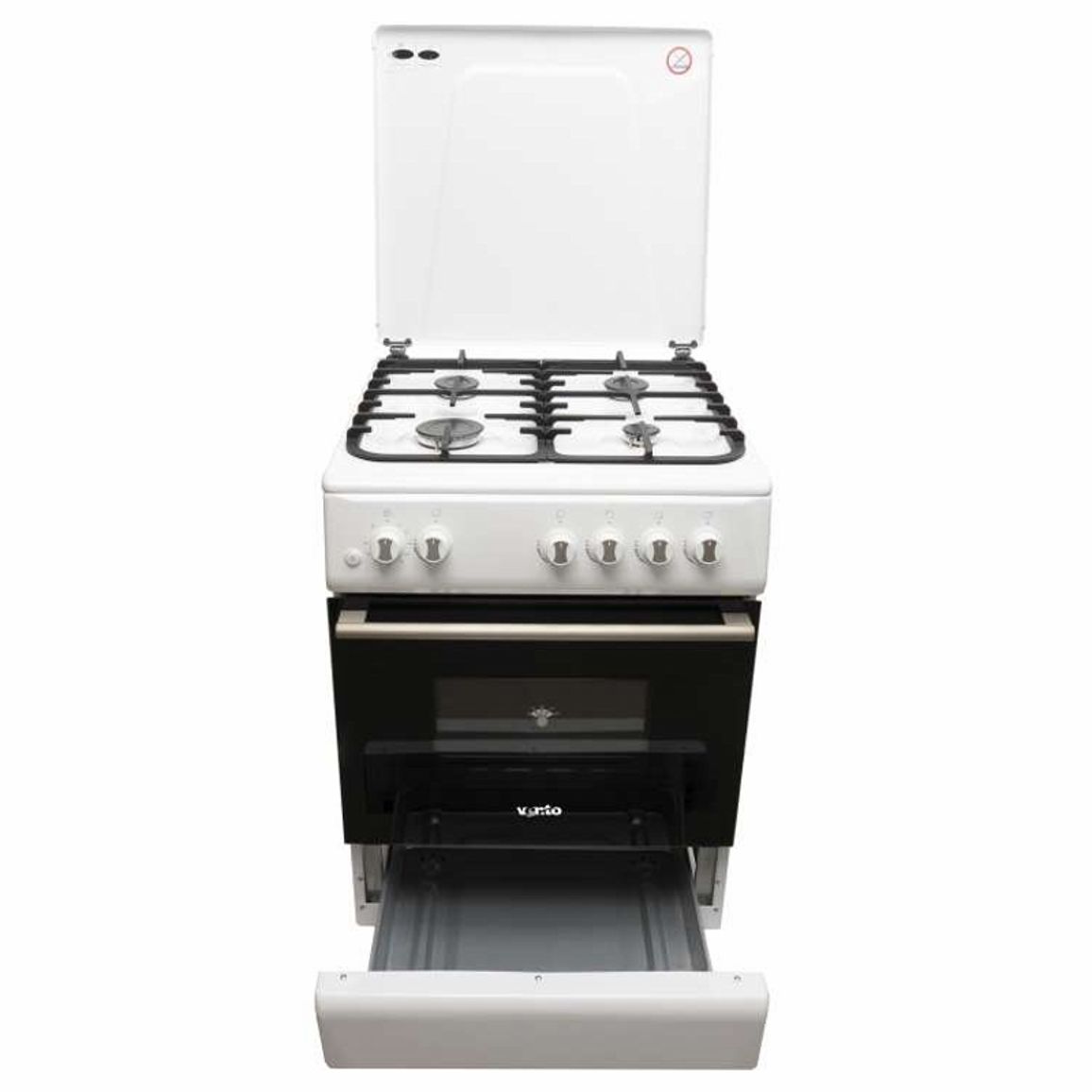 Плита газовая GG 6060 CS (WH) T VENTOLUX Плита газовая GG 6060 CS (WH) T VENTOLUX