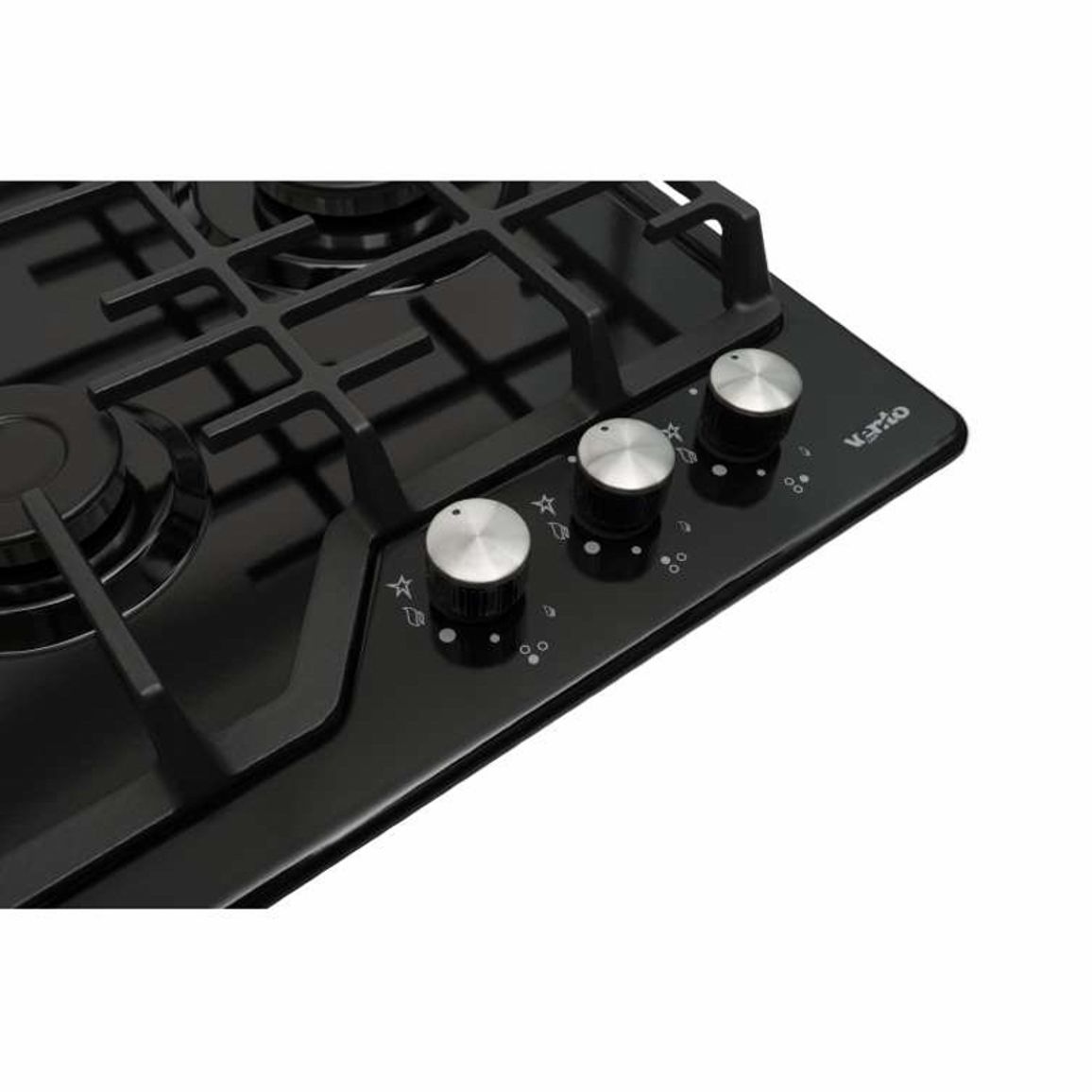 Газовая варочная поверхность HG430-L3 CS (BK) VENTOLUX Газовая варочная поверхность HG430-L3 CS (BK) VENTOLUX