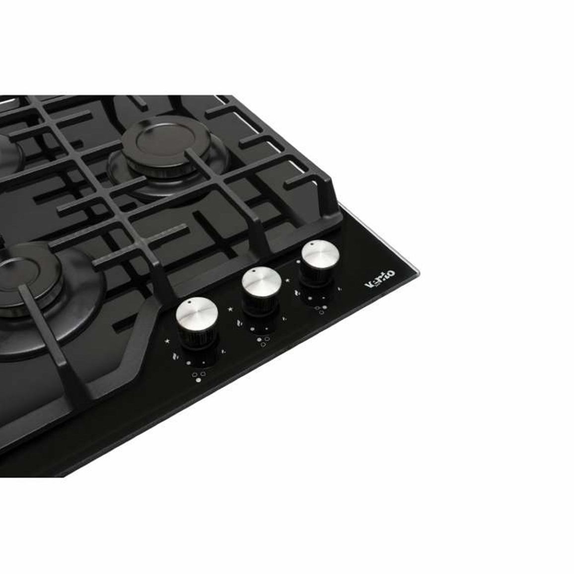 Газова варильна поверхня HG430-W3G CS (BK) VENTOLUX Газова варильна поверхня HG430-W3G CS (BK) VENTOLUX