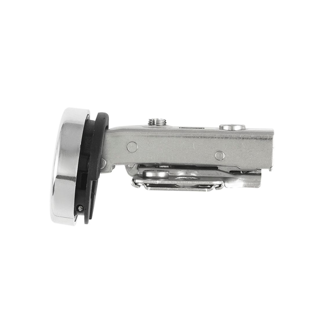 Петля для стекла, Clip-On, 105°, накладная, никель, 3D Muller Profi Line Петля для стекла, Clip-On, 105°, накладная, никель, 3D Muller Profi Line