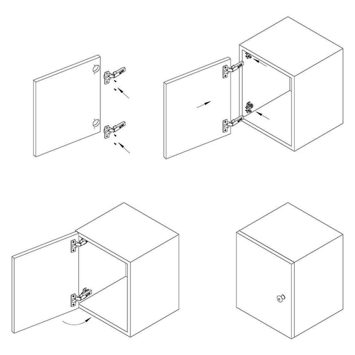Ответная планка для петли с доводчиком Muller H=2мм